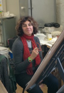 Anne Kwasner in studio close up